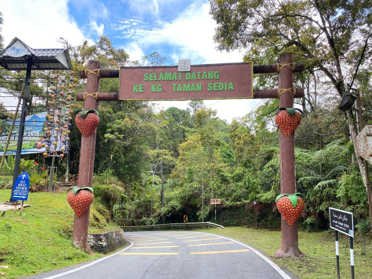 Aiza Homestay Opposite Abang Strawberry Taman Sedia Tanah Rata Exteriér fotografie
